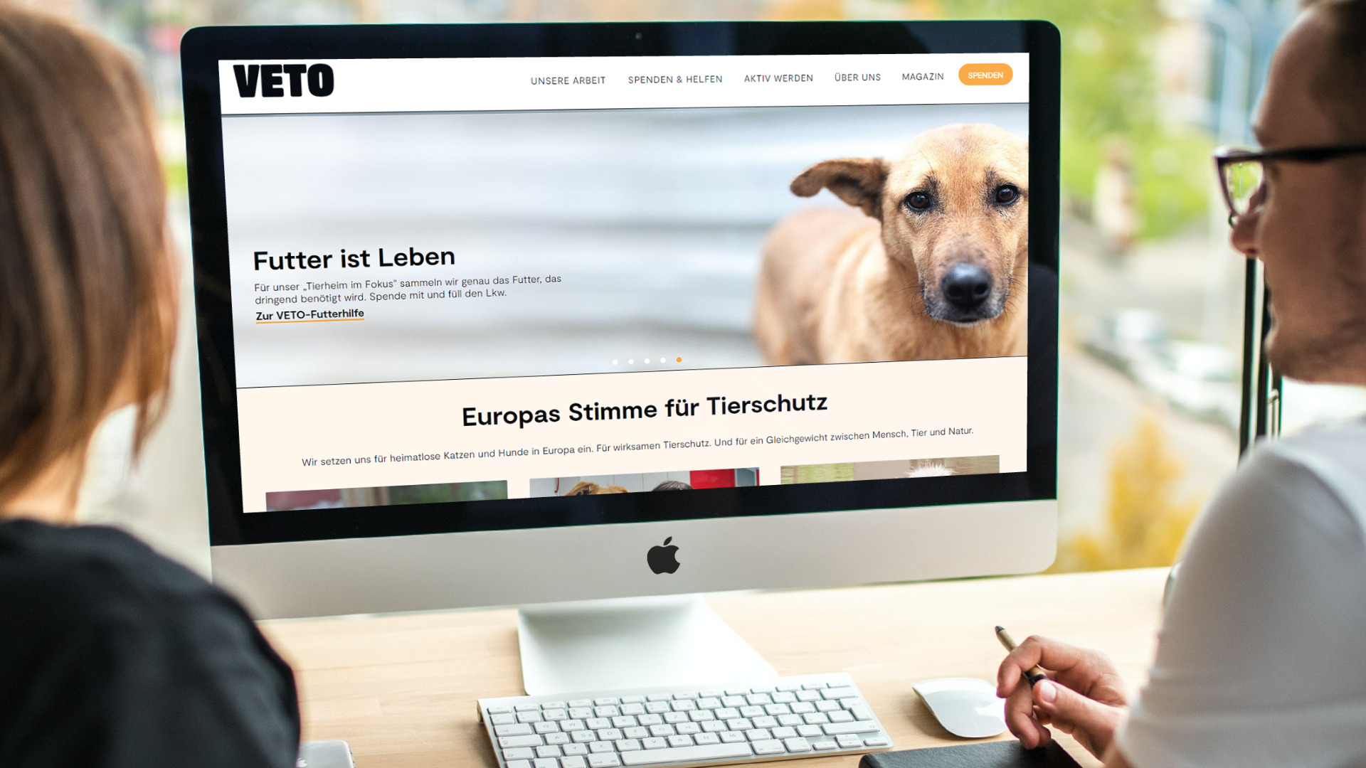 Onlinemarketing für VETO Tierschutz