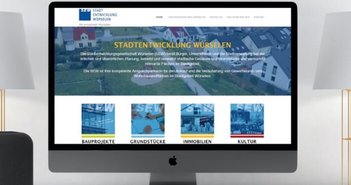 Websites für die Stadtentwicklung Würselen