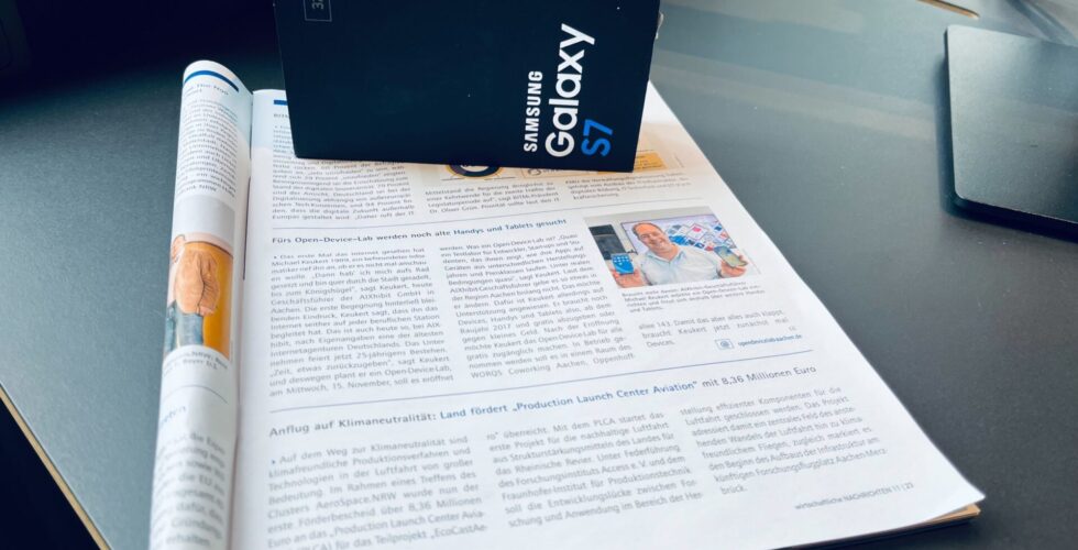 Open Device Lab Aachen IHK wirtschaftliche Nachrichten 11/2023