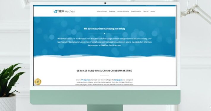 Kompletter Webauftritt für SEM Aachen