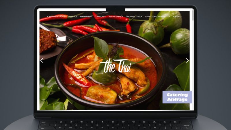 Website-Optimierung und E-Mail-Marketing für TheThai