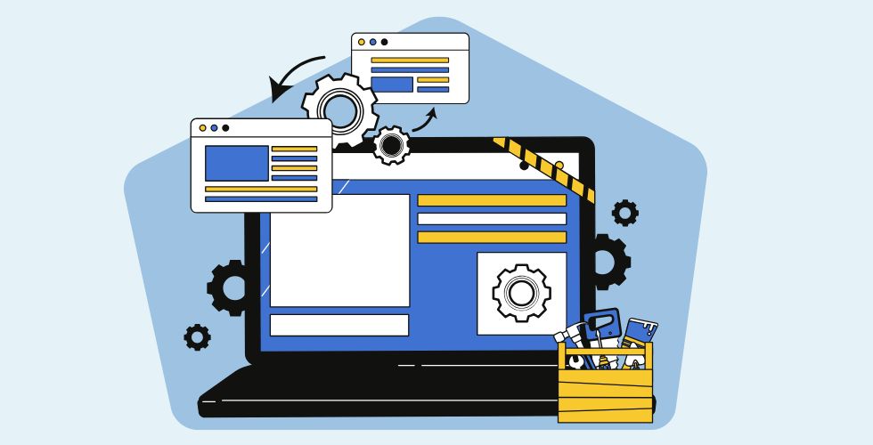 Website-Wartung