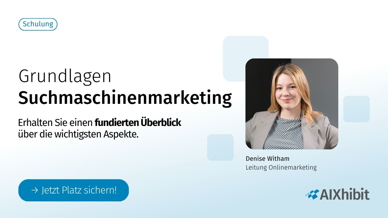 Grundlagen Suchmaschinenmarketing